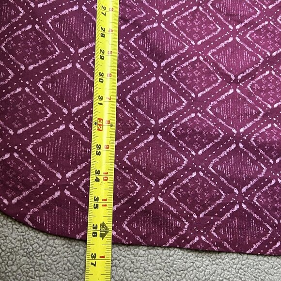 Title Nine Dress Womens Large Adventurista Nimblene Geometric 3/4 Sleeve Stretch - Picture 13 of 13